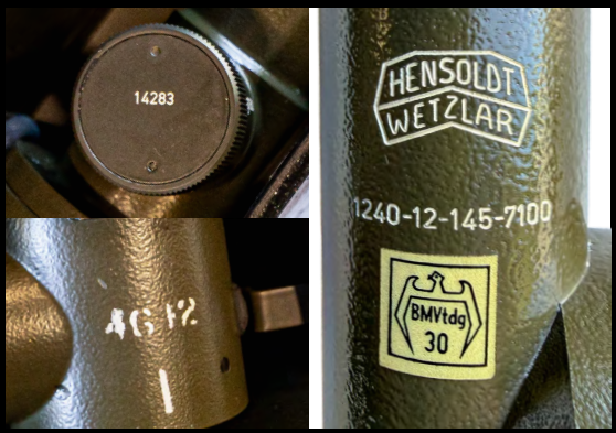 MG3 tripod item overview